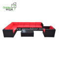 5pcs garden furniture wicker outdoor sofa